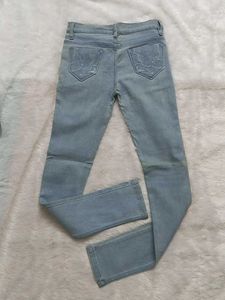 Bluish Grey Jeans