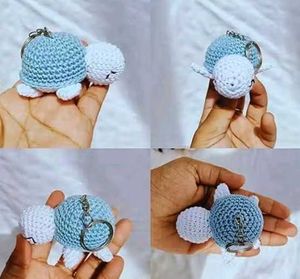 Crochet 4 combo keychains