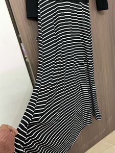 woollen party wear  Striped Dress