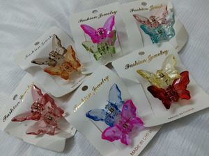 Trendy Korean Style Butterfly hair clips
