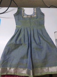 New cute girl frock Stitched
