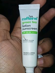 mCaffeine Green Tea Sunscreen SPF 50