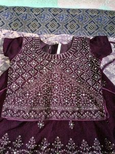 Girls&#39; Embellished Indian Dress