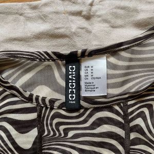 y2k mesh top (h&amp;m)
