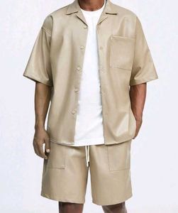 Men Dickies Work Shirt khaki