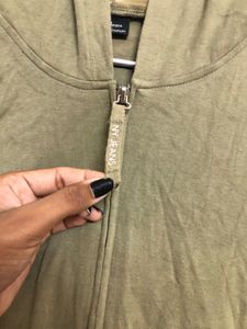 NY Jeans Olive Long Sleeve Jacket