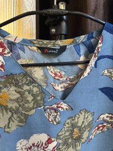 Floral Print Kurta Set