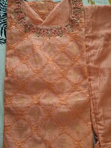 Elegant Embroidered Kurta Set