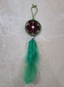 Heart Feather Wall Decor