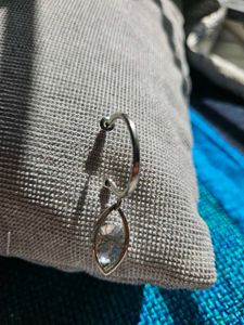 Diamond Drop Ring Earrings