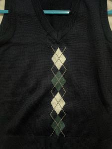 Navy Blue Sweater Vest