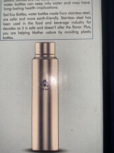 Eco Beach Stainless Steel Water Bottle