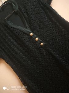 Black Color Western Wear Kurti