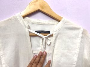 Honeysuckle White Women Kurta Top