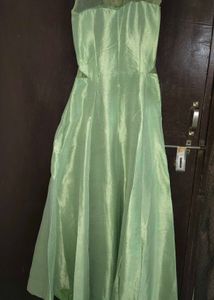 Elegant Green Ethnic Gown