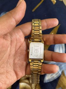 Titan Square Black Dial 9151YAC Watch