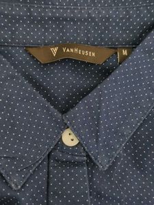 Van Heusen Blue Dotted Shirt