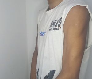 Sleeveless Tshirt- AXKAYAXOM 💥