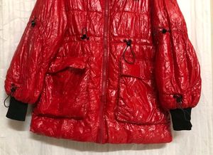 S.A.LD Red Puffer Jacket