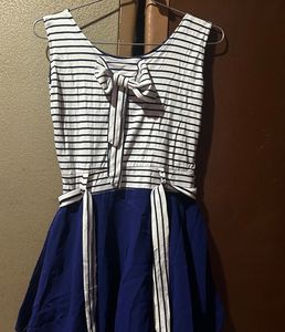 Striped &amp; Blue Dress