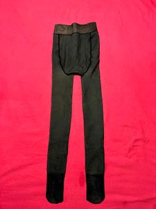 Black Full Length Stockings