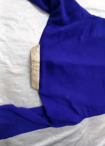 Royal Blue Kurti With Dupatta