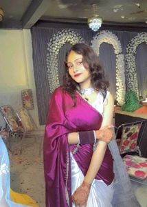 Elegant Purple Saree