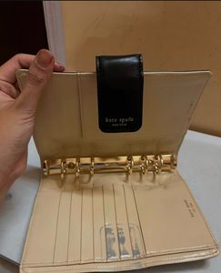 Kate Spade Diary Black Leather Personal Planner