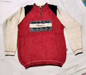 Vintage 'Mouser' Quarter-Zip Sweater