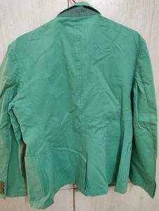 Stylish Mint Green Allen Solly Blazer For Men