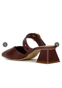 Bata Maroon Mules