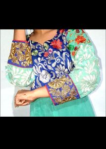 New Latest Design Embroidery Dress For Woman