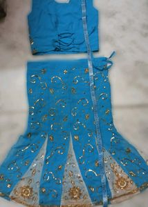 SALE🔥Embellished Lahenga Choli Set 💙