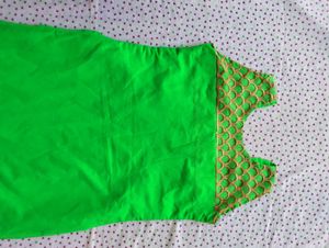 Parrot Colour Kurta For Women