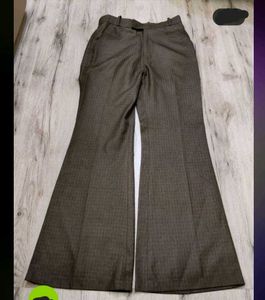 Brown Bootcut Trousers