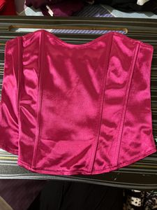 Urbanic Rose Pink Corset Top Women’s
