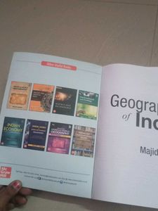 UPSC book Geography of India by Majid Husain