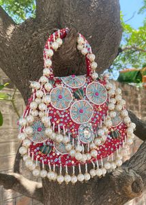 Embroidered Clutch
