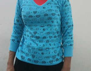 This Is A Blue Top.