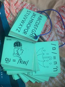 Letters And Sound Cards For Easy Learning Of Kids!