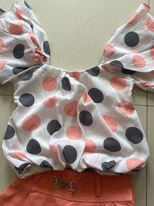 Skirt Top Set