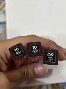 Sugar Combo Of 3 Lipsticks