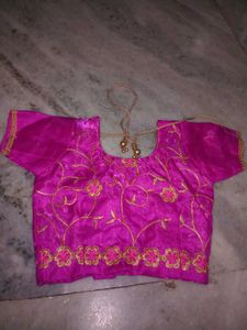 Yellow Pink Kids Lehenga Choli Set