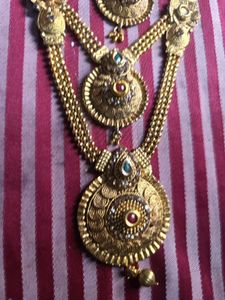 Vintage Gold-Tone Indian Necklace