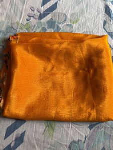 Yellow Orange Blouse Piece