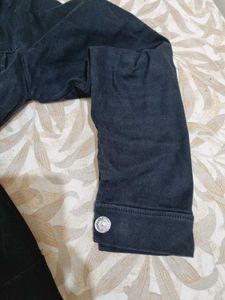 Distressed Denim Jacket