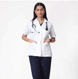 high quality medical lab coat cotton unisex