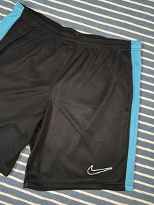 Nike Soccer Shorts - Black and Blue