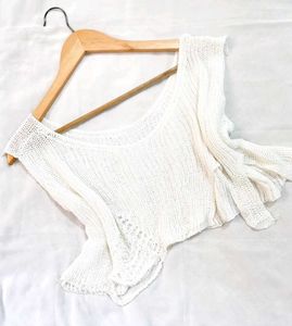 Pinterest Crochet Distress Crop Top A