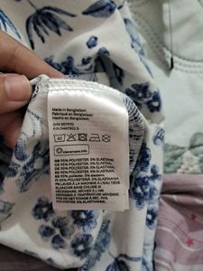 H&amp;M Floral Babydoll Dress